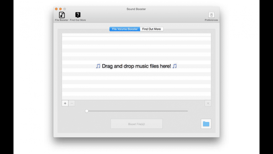 free sound booster for mac